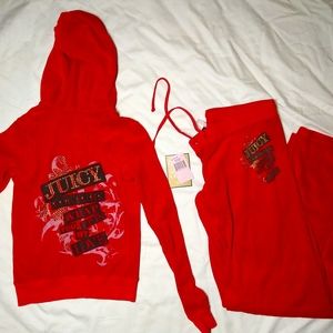 Juicy couture velour tracksuit